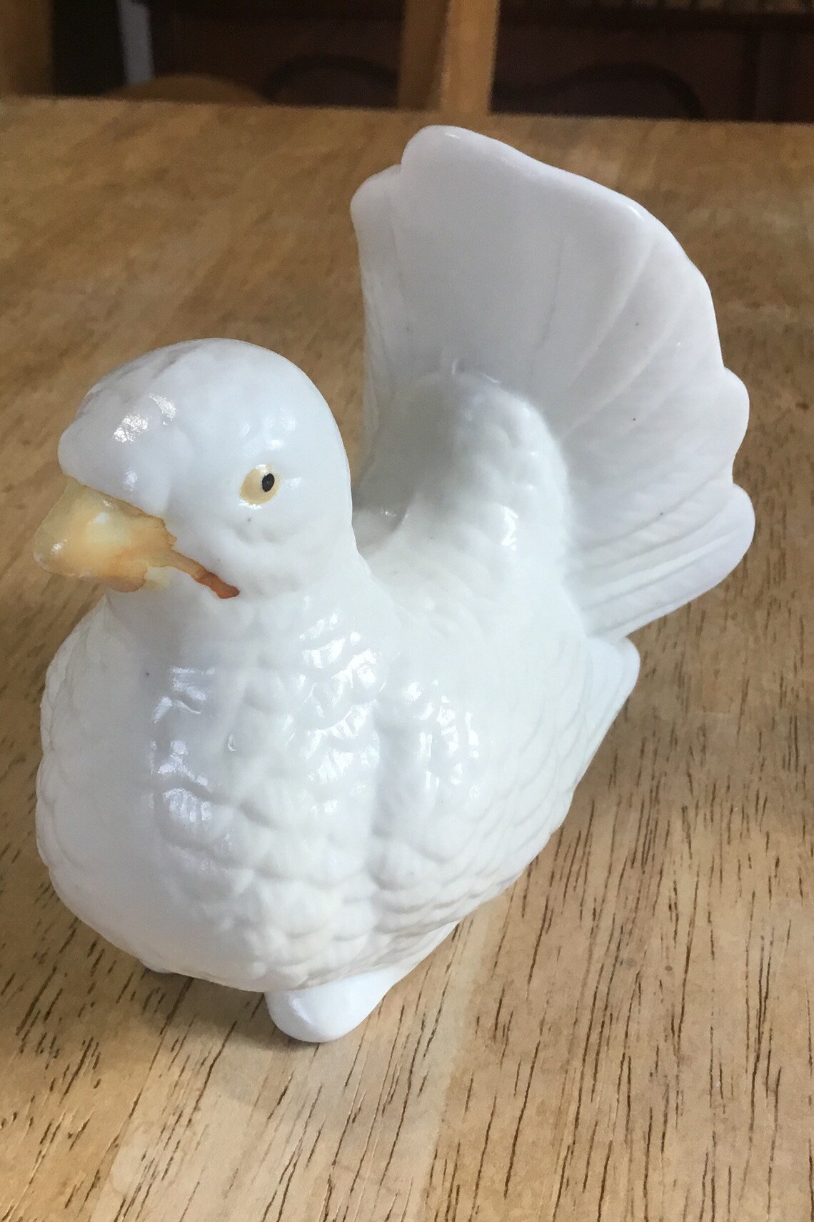 Lovely Ceramic White Dove Figurine Etsy
