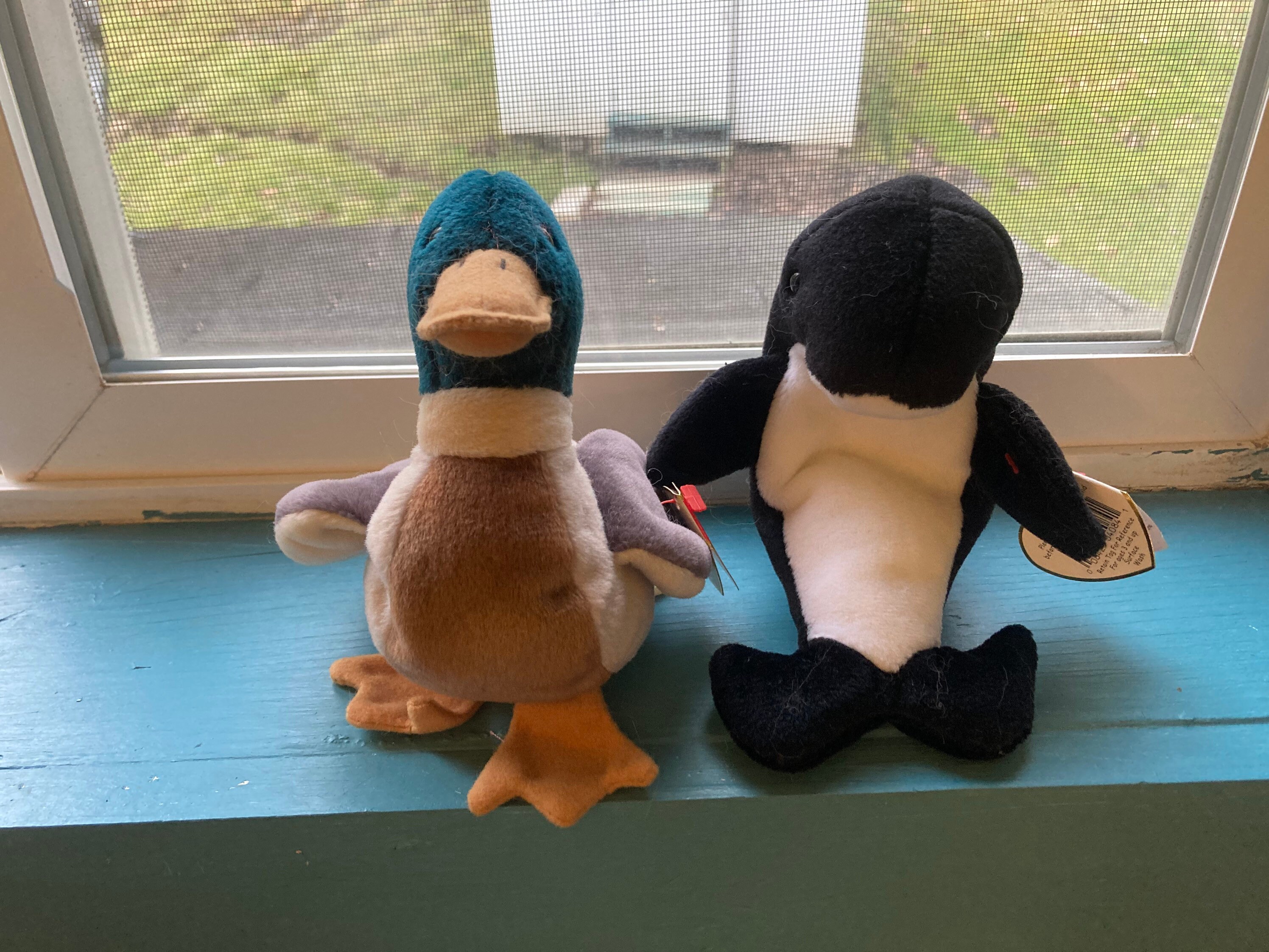 Waves beanie cheap baby value