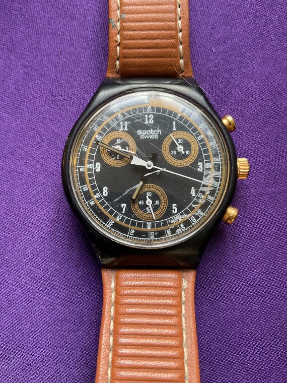 Fossil Superman & Swatch Chrono Sandstorm Watches… - image 6