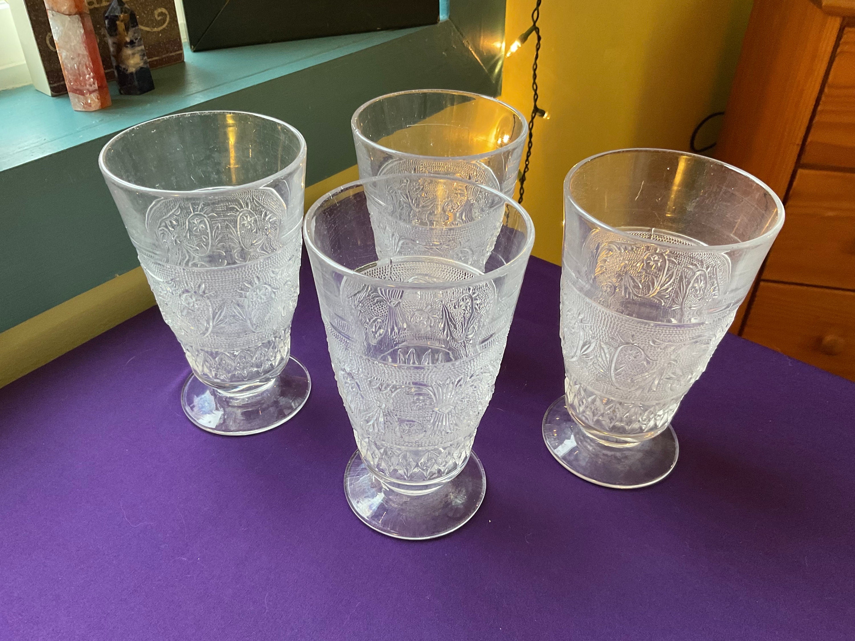 Duncan Miller Uranium Glass - Etsy