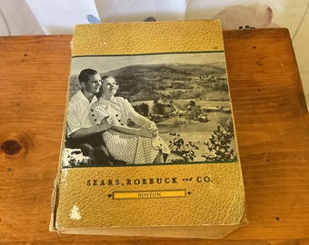 Sears & Roebuck ORIGINAL 1937 Spring/Summer Catalogue #174 Boston Ed.