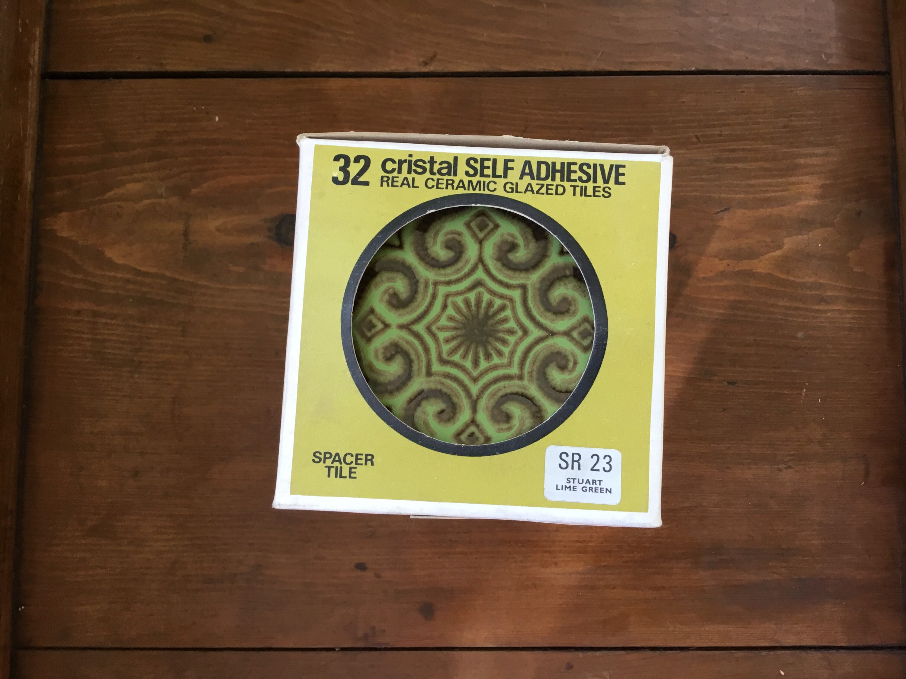 H&R Johnson Cristal MidCentury Ceramic Glazed Tiles Lime Etsy