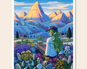 N's Travels - North Provence Print