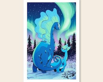 NIEUW Amaura & Aurorus-miniprint (bonus winter 2026)