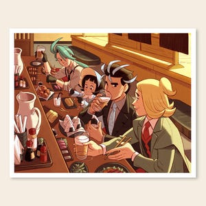 After Work Drinks - Paldea Elite Four Print