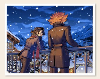 Snowbelle - Sycamore & Lysandre Print