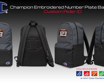 custom champion backpack