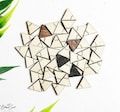 10 Pieces - DIY Unfinished Laser Cut Wood Earrings Blanks - Makers -DIY Crafts - Wood Jewelry Accessories - Wood blanks - Mountain studs product logo