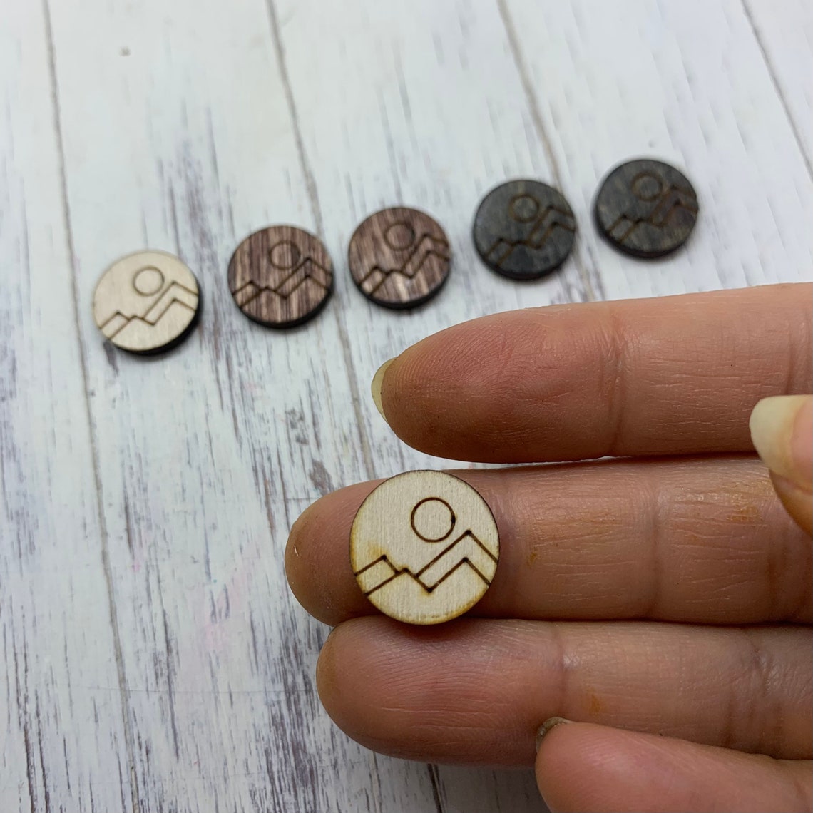 10 Pcs Unfinished DIY Laser cut earring blanks Laser Cut Etsy