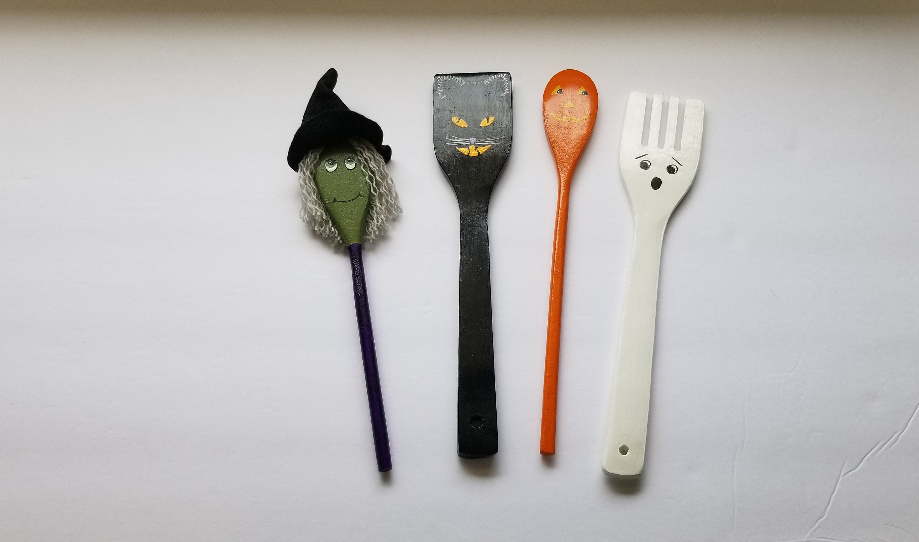 Halloween Wooden Kitchen Utensils Set, Autumn Landscape Pattern Wooden  Cooking Spoons And Spatulas Set, Non-stick Cookware, Perfect For Cooking,  Gifting And Decorating, Kitchen Supplies, Halloween Decoration, Christmas  Gift, Gift For Mom 