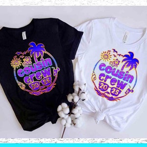 Cousin crew 2025 vacation png, Cousins trip 2025 svg, Cousins weekend gift, Family matching vacation gifts, Cousin cruise 2025 svg for shirt