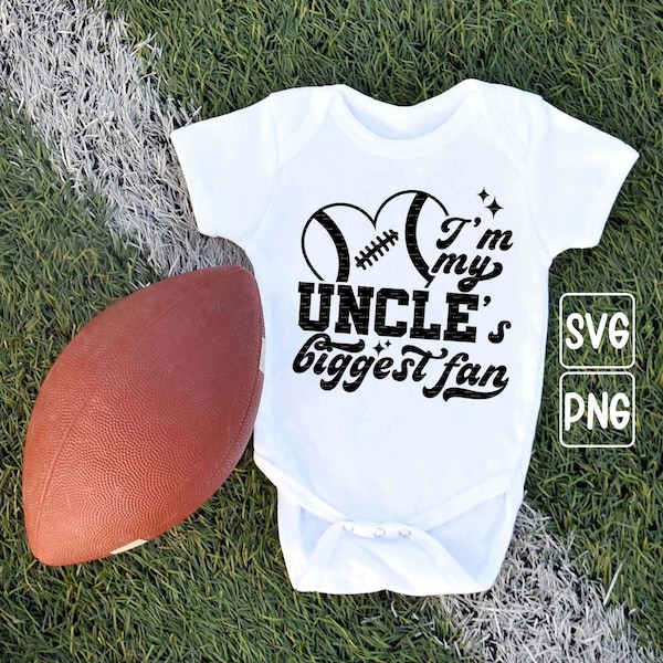 Cheer uncle American football player svg for shirt, Foot ball family jersey biggest fan png, Nephew sport outfit png, Niece rugby fan svg