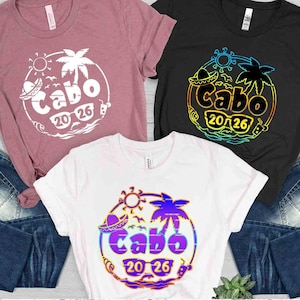 Cabo 2026 SVG PNG Bundle: Mexico Vacation Design (Digital Download)