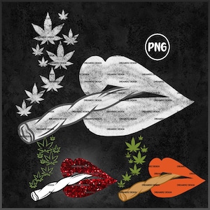Lippen, die Gelenke halten Blunt Rauch Cannabiss Becher PNG sofortiger Download, Marihuana PNG für Becher und Shirts, Pothead Aufkleber PNG, 420png 420
