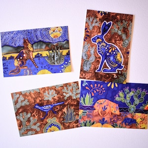 Talavera Style Postcards - Set of 4