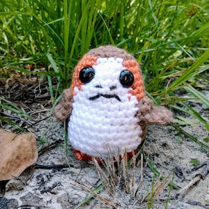 Space Bird Stuffie Crochet Pattern PDF