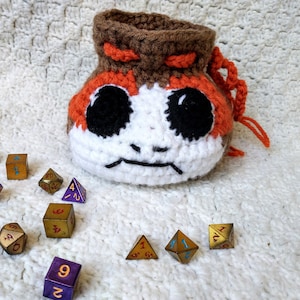 Space Bird Dice Bag Crochet Pattern PDF
