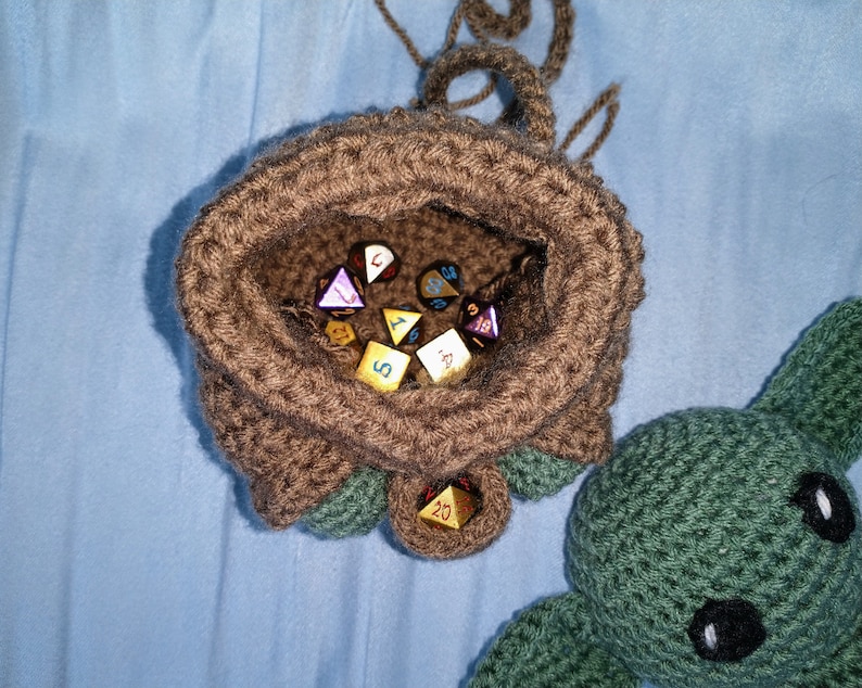 The Child Dice Bag Full Body PDF Crochet Pattern image 5