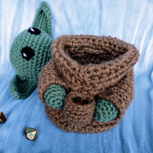 The Child Dice Bag Full Body PDF Crochet Pattern image 4