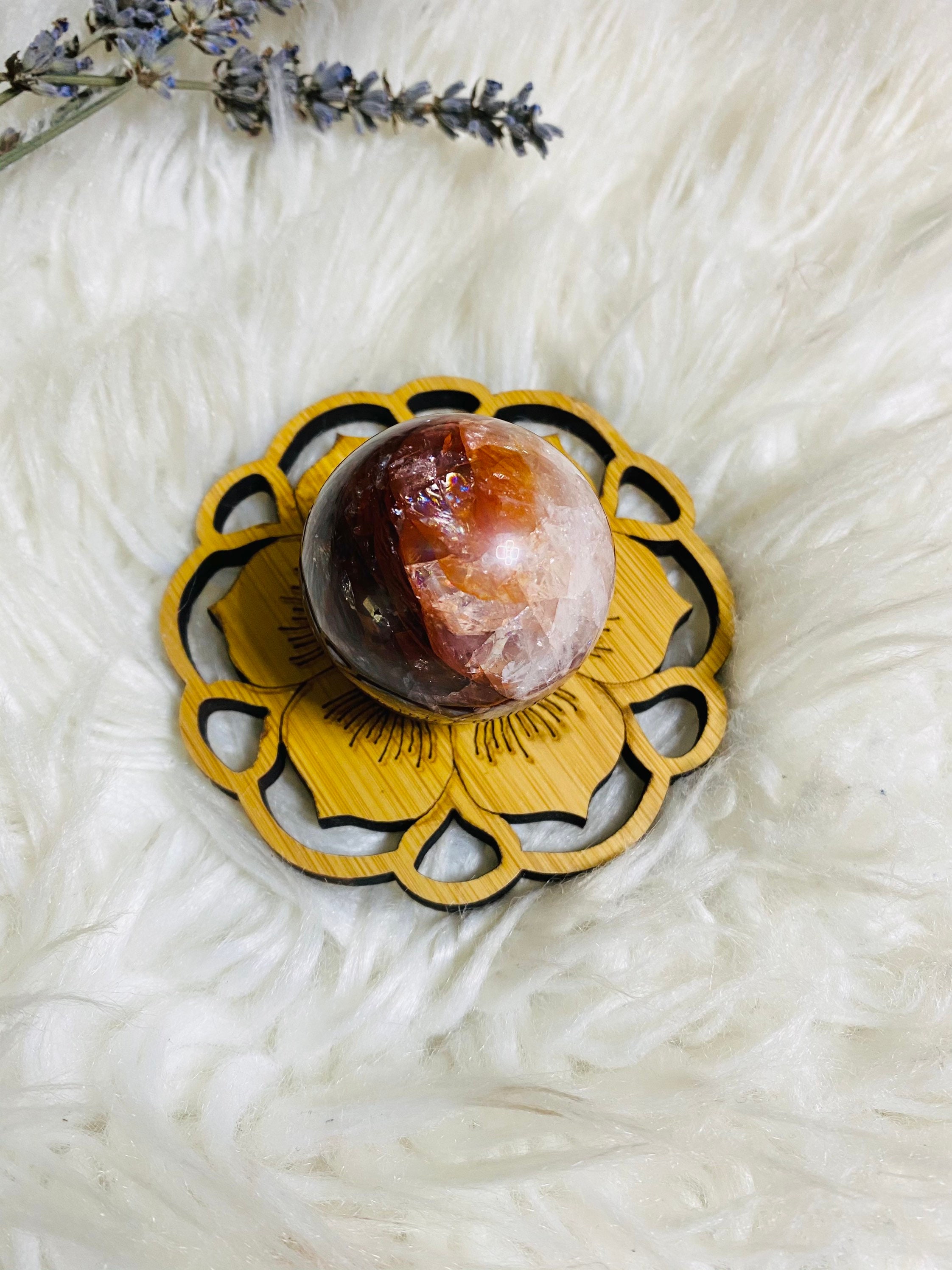 Wooden Flower Carved Sphere Stand, Wooden Sphere Stands, Wood Stands - Etsy