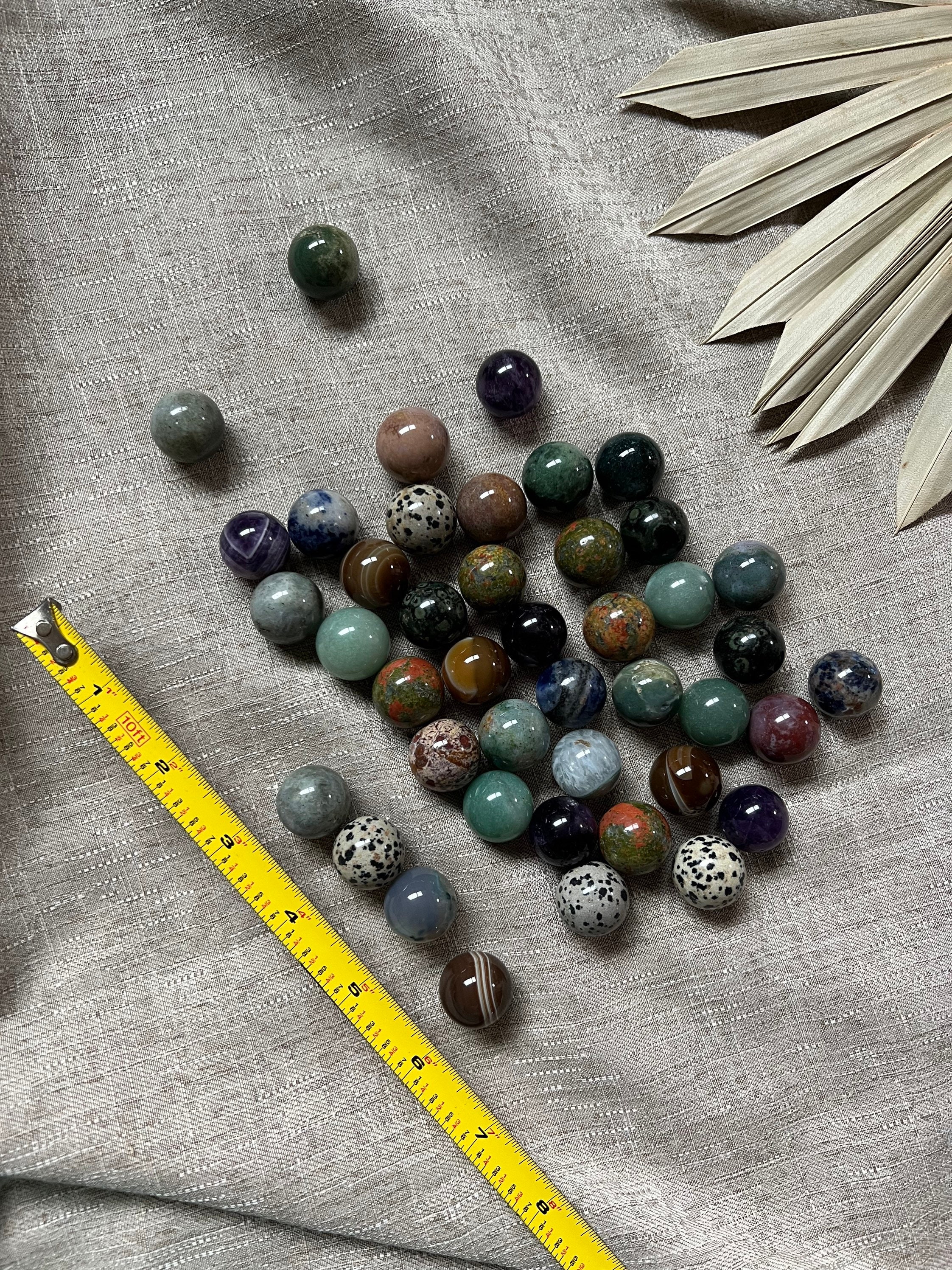 Mini Marbles Stone Mini Crystal Spheres, Small Stone Spheres, Tumbles Tumbled Stones ...