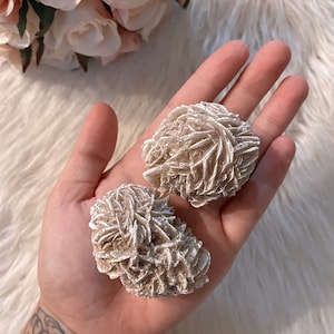 LARGE Desert Rose Selenite Clusters, Desert Rose Gypsum Rose