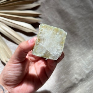 Green Apophyllite with Stilbite Zeolite Crystal, Zeolites, Mineral Specimen from India