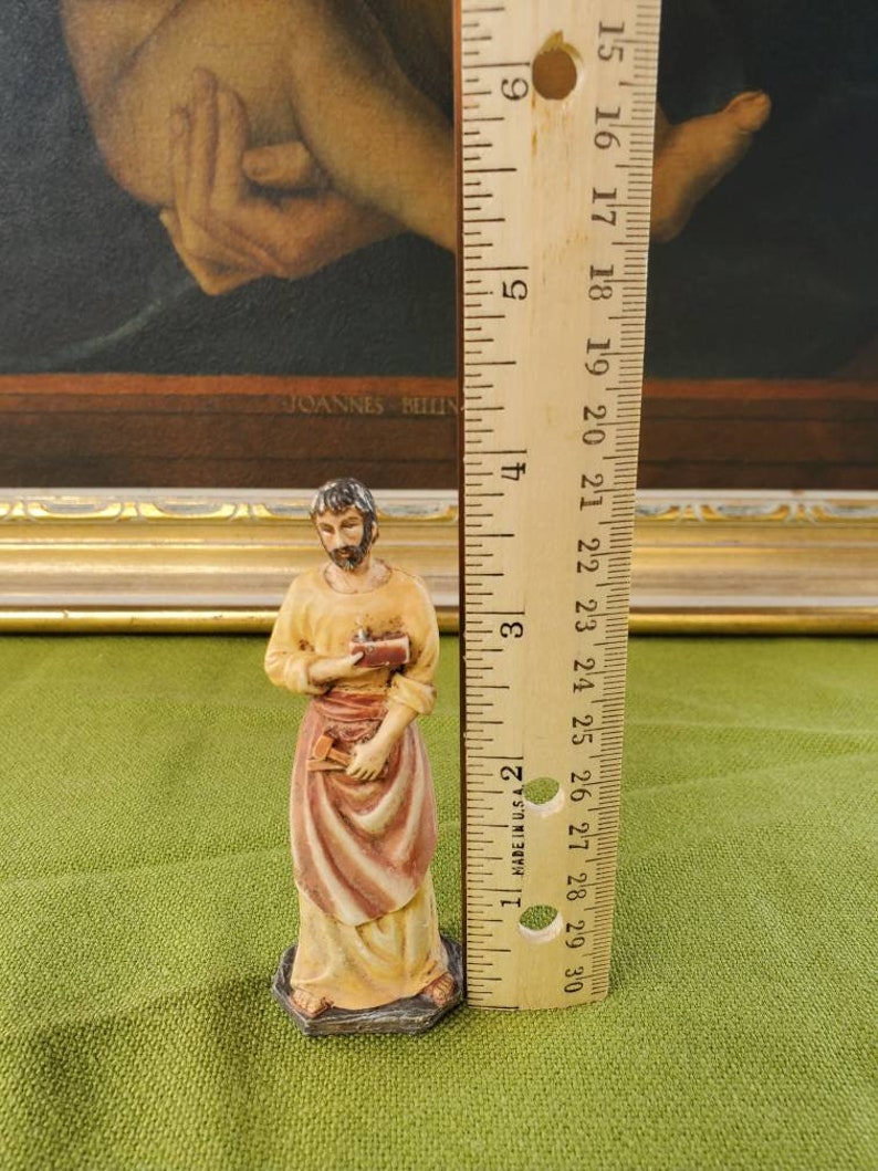 Vintage St. Joseph the Worker Statue Resin House Selling Etsy