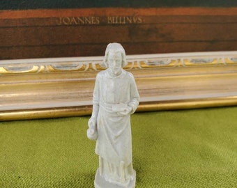 Vintage St. Joseph the Worker Statue - Resin - House Selling - Used - Buried - Dug Up