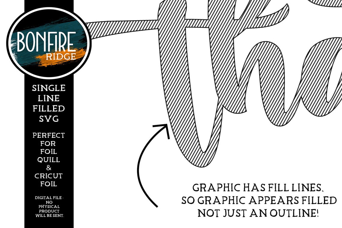 Cricut Foil Quill Filled SVG Single Line Christmas Tree Gift Tag