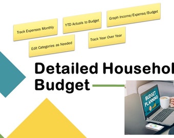 budget spreadsheet, huishoudbudget, persoonlijke financiën spreadsheet, jaarlijkse persoonlijke budget spreadsheet