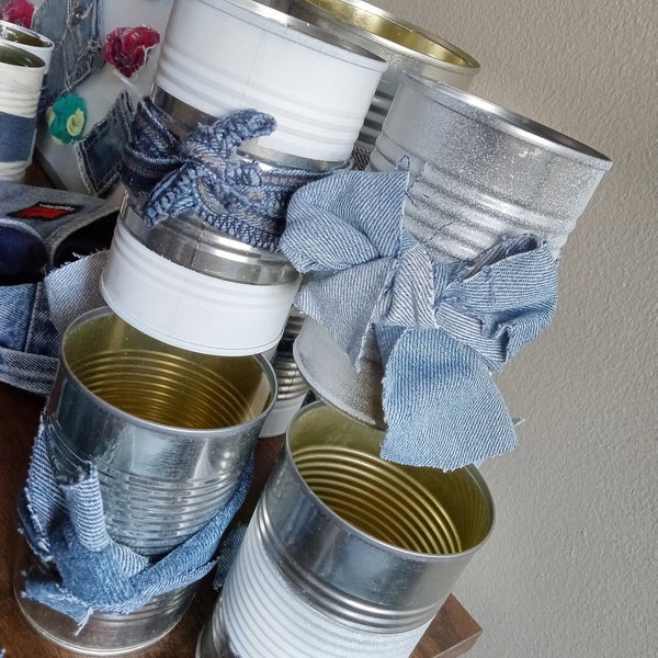 Soup Can Centerpieces