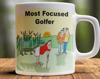 Funny Novice Golfer Mug - Florida Golfer - Golf Gift For Him - Best New Golfer Tournament Prize - Golf Pro Gift - Golf Lessons