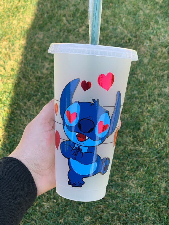 Disney Stitch Inspired Starbucks Cup 