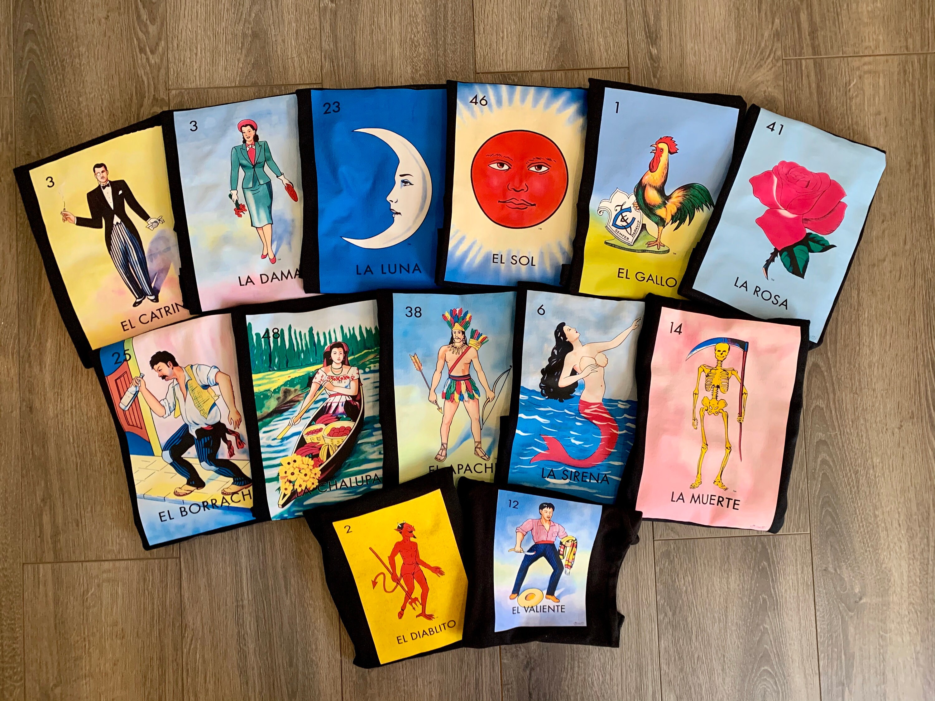 Loteria Tshirt Family Party - Etsy