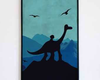 11x17 GOOD DINOSAUR Minimalist Poster (Digital Download)