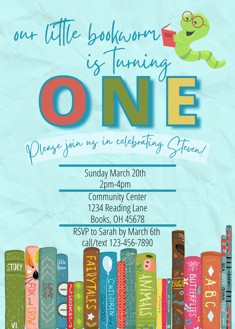 Custom Printable Invitation, DIGITAL Etsy