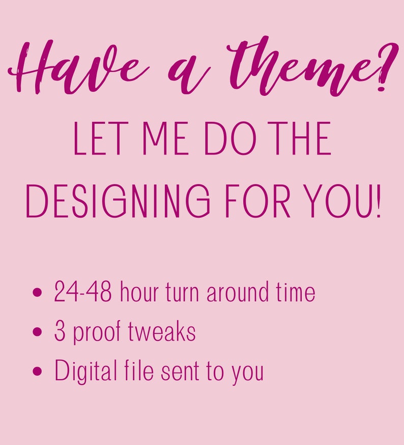 Custom Printable Invitation DIGITAL Etsy