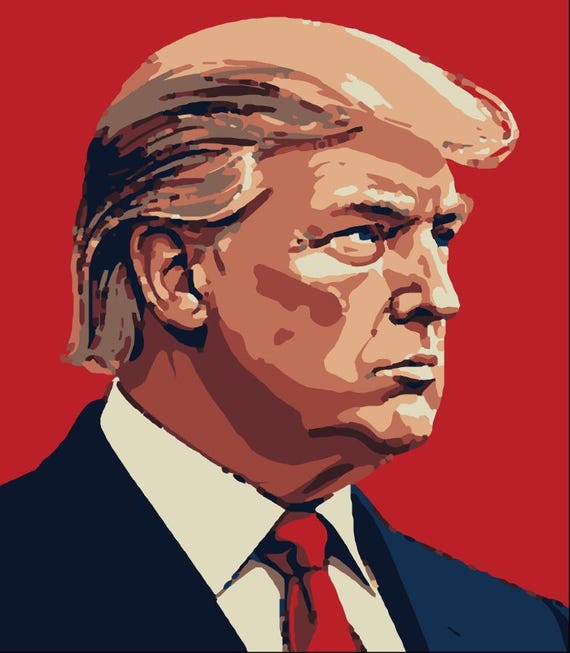 ドナルド・トランプ 塗り絵 | トランプ大統領 | アメリカ合衆国 | 愛国