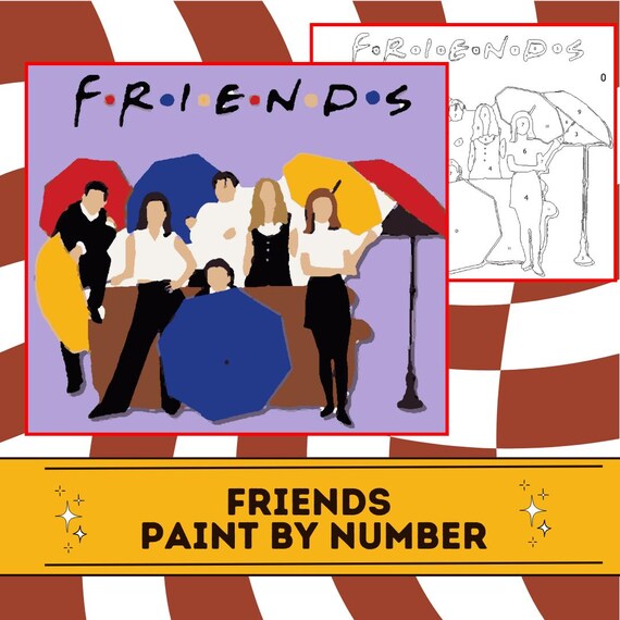 絵画 friends 44-centralperk-ART-coffee-