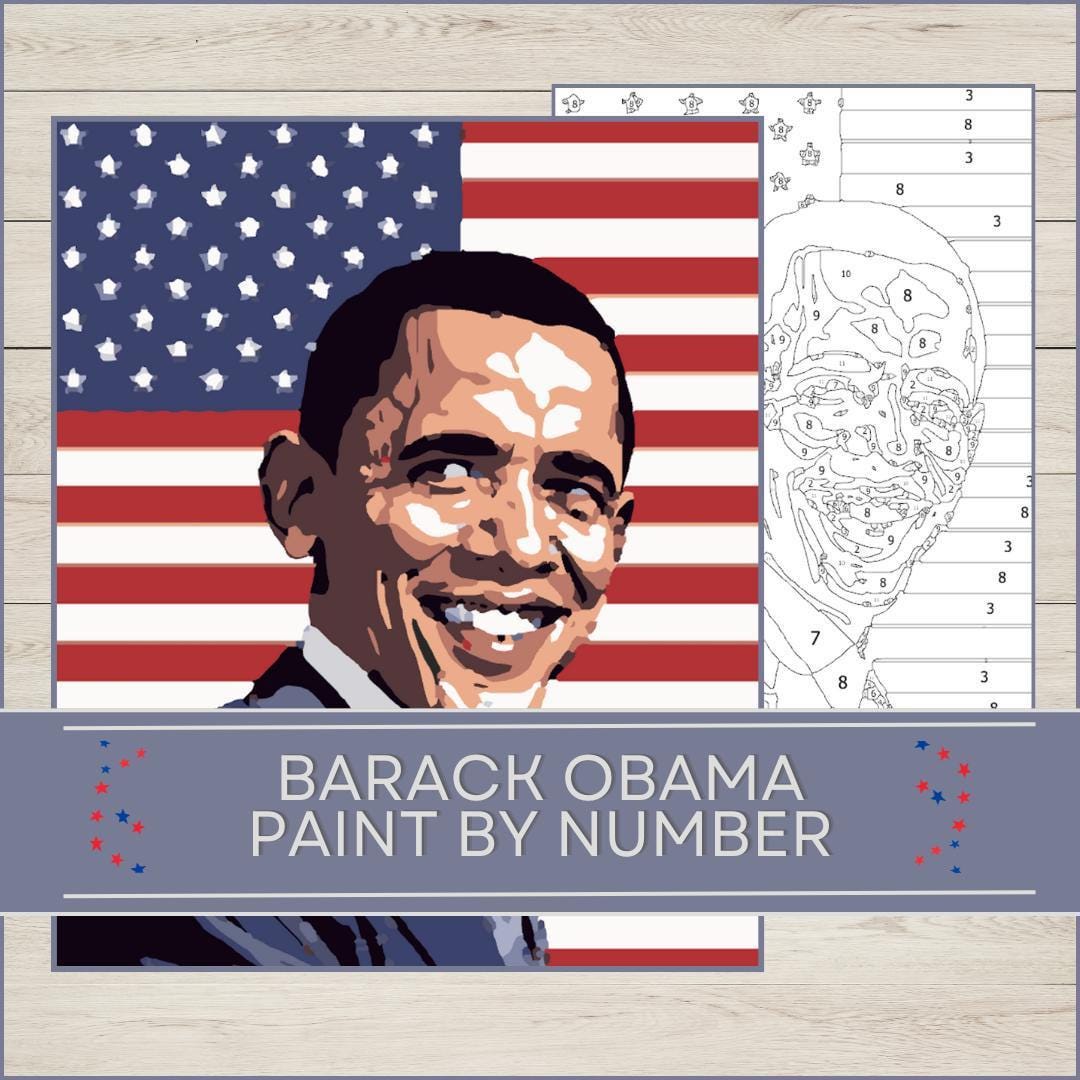 オバマ大統領の塗り絵 | バラク・オバマ大統領 | アメリカ合衆国