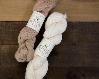 Soft Alpaca Yarn 3 ply Sport weight 300 yard skein!