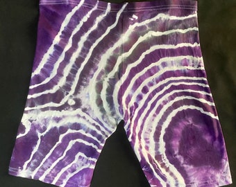 Geode Tie Dyed Biker Shorts