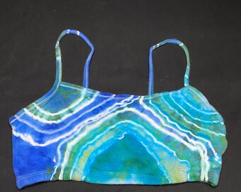 Geode Tie Dyed Sports Bra