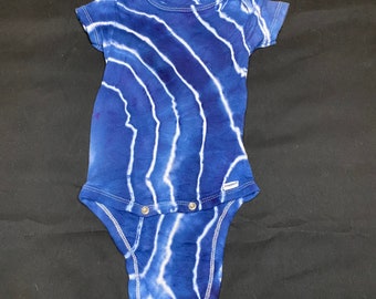 Geode Tie Dyed Baby Onesie