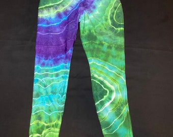 Geode Tie Dyed Jeggings