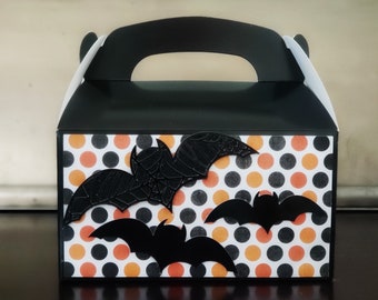 Bats Treat Box, Halloween, Halloween Party, Party Favor, Party Bags, Trick or Treat, Candy Bags, Candy