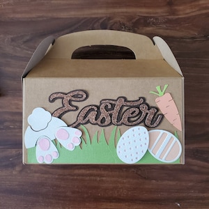 Easter treat boxes, Easter, party favor, candy, gable box, easter bunny, egg hunt, party,