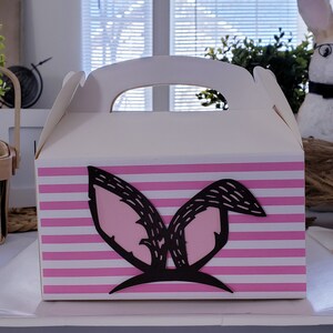 Bunny ears, Easter treat boxes, party favor, Easter, candy, gable box, easter bunny, egg hunt, party