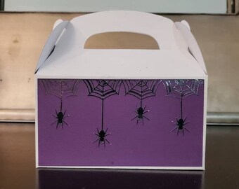 Halloween Treat Box, Halloween Party Favor, Trick Or Treat Gift Box, Halloween Candy Box, Classroom Treats, Teacher Gift, Candy Box, Witch